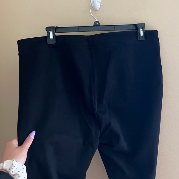 ◾️CALVIN KLEIN: Women’s XL, power stretch black half faux suede leggings◾️ - Picture 9 of 9